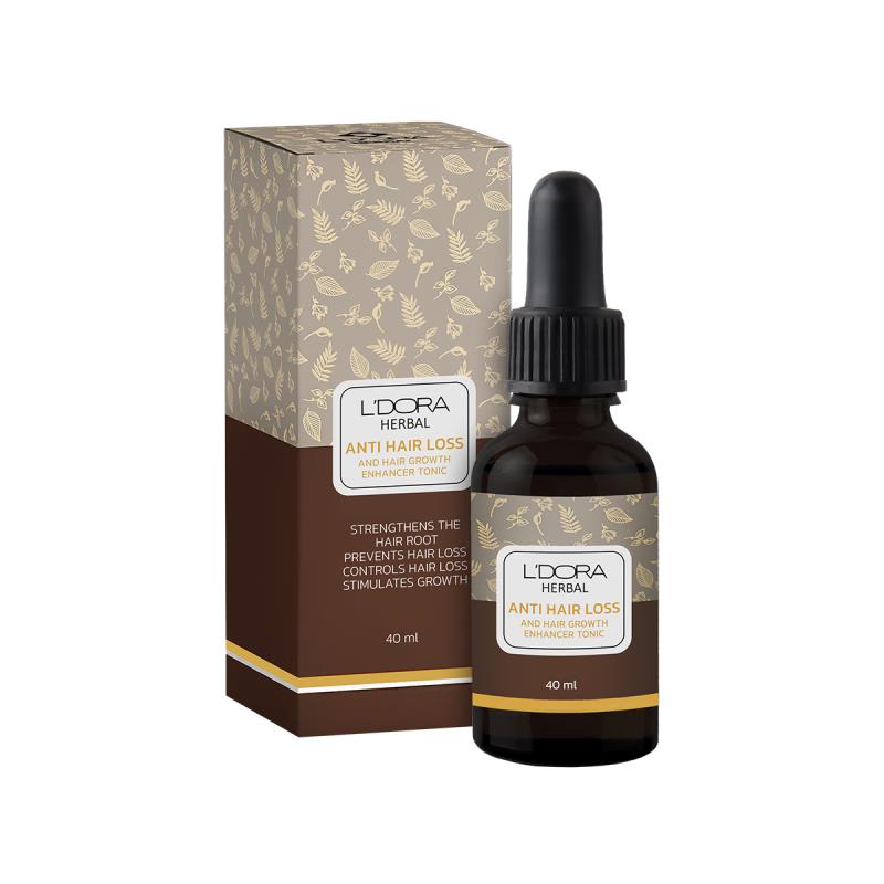 تونیک گیاهی تقویت کننده و ضدریزش موی سر لدورا هربال
