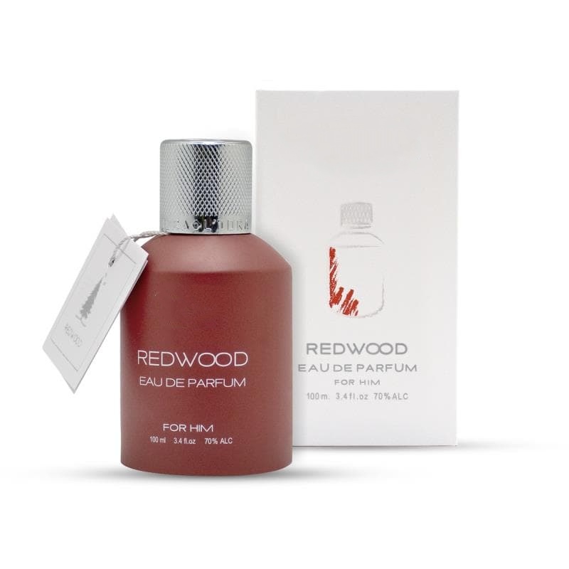 ادوپرفیوم مردانه مدل REDWOOD فرگرنس 100 میلی‌لیترپنبه ریز